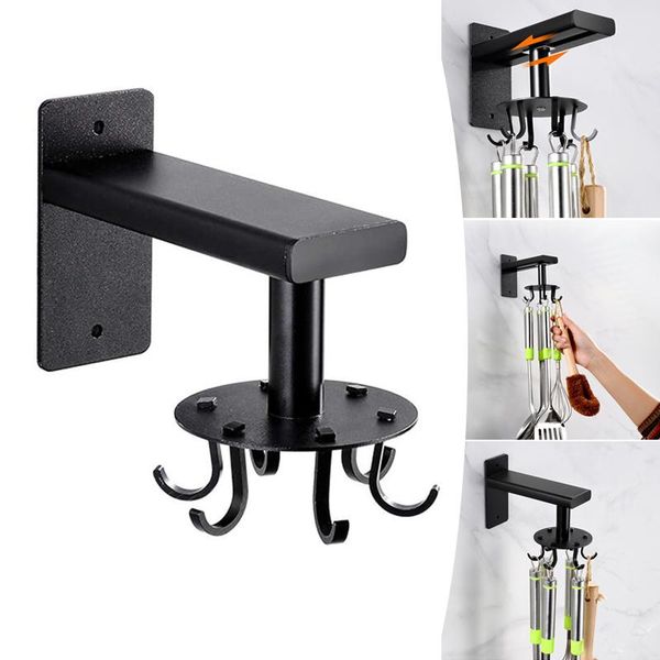 hooks & rails 360° rotating folding hook shelf aluminum holder hang kitchen cabinet storage rack organizer home
hooks & rails 360° rotating folding hook shelf aluminum holder hang kitchen cabinet storage rack organizer home