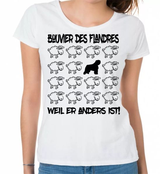 Bouvier des Flandres Womens T-Shirt Black Sheep by siviwonder, Mainly pictures
Bouvier des Flandres Womens T-Shirt Black Sheep by siviwonder, Mainly pictures