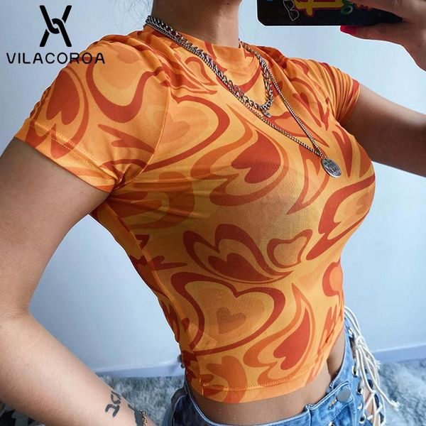 women's t-shirt round neck mesh women tee-shirt love print shirts short thin crop streetwear y2k sleeve slim female, White
women's t-shirt round neck mesh women tee-shirt love print shirts short thin crop streetwear y2k sleeve slim female, White