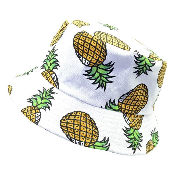 cloches fashion lovely summer white pineapple printed bucket hats outdoor fishing sun caps k men women fisherman hat, Blue;gray
cloches fashion lovely summer white pineapple printed bucket hats outdoor fishing sun caps k men women fisherman hat, Blue;gray