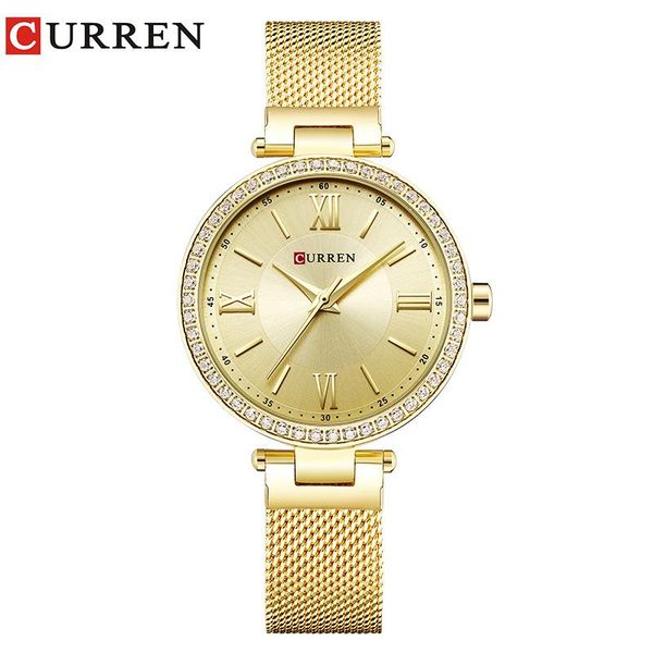 wristwatches fashion men sport watch curren women bracelet wristwatch ladies crystals watches mesh steel female clock relogio feminino gift, Slivery;brown
wristwatches fashion men sport watch curren women bracelet wristwatch ladies crystals watches mesh steel female clock relogio feminino gift, Slivery;brown