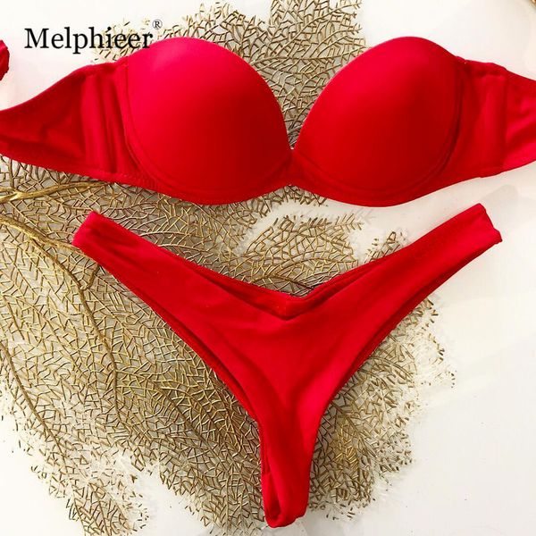 2021 underwired push up swimsuit strapless brazilian bikinis set swimwear women red bandage bikini female swim bathing suitin
2021 underwired push up swimsuit strapless brazilian bikinis set swimwear women red bandage bikini female swim bathing suitin