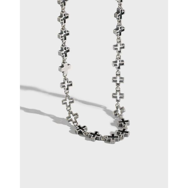 chains rainbow hoop 2021 trend s925 sterling silver necklace ins vintage cross minority design simple fine jewelry for women's 14.66g
chains rainbow hoop 2021 trend s925 sterling silver necklace ins vintage cross minority design simple fine jewelry for women's 14.66g