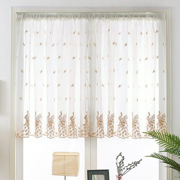 curtain & drapes embroidered short clear home screens half coffee kitchen dust-proof curtains decoration
curtain & drapes embroidered short clear home screens half coffee kitchen dust-proof curtains decoration