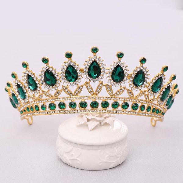 hair clips & barrettes luxury rhinestone crystal crown bride tiaras and crowns queen diadem pageant bridal jewelry wedding accessories, Golden;silver
hair clips & barrettes luxury rhinestone crystal crown bride tiaras and crowns queen diadem pageant bridal jewelry wedding accessories, Golden;silver