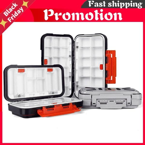 fishing accessories multifunction box waterproof abs portable tackle hooks minnows tool spinner lure bait boxes storage
fishing accessories multifunction box waterproof abs portable tackle hooks minnows tool spinner lure bait boxes storage