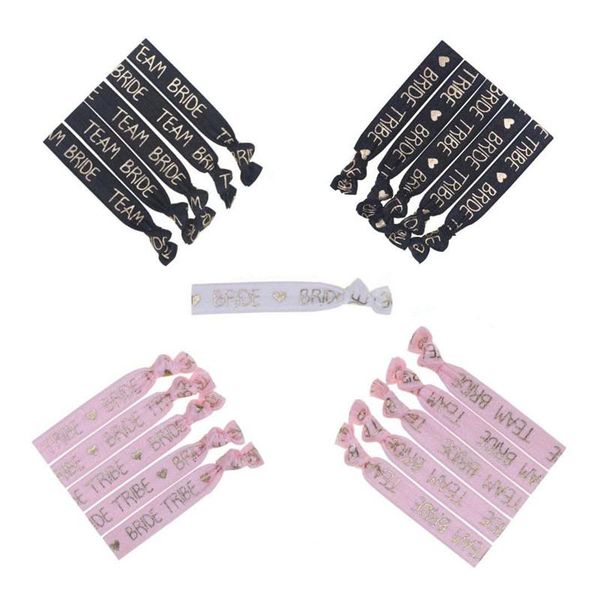 1pcs bride +10pcs team bracelet bachelorette party to be hand band head rope hair accessories wedding decoration-s decoration
1pcs bride +10pcs team bracelet bachelorette party to be hand band head rope hair accessories wedding decoration-s decoration