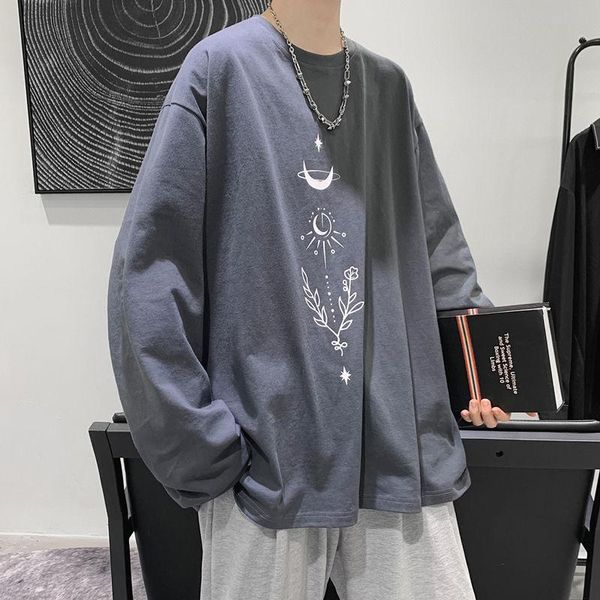 men's t-shirts autumn t shirt for men print vintage long sleeve o neck hip harajuku japan style plus size loose casual male clothing un, White;black
men's t-shirts autumn t shirt for men print vintage long sleeve o neck hip harajuku japan style plus size loose casual male clothing un, White;black