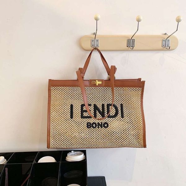 bag women's bag 2021 embroidered letter straw trend single shoulder large capacity tote
bag women's bag 2021 embroidered letter straw trend single shoulder large capacity tote