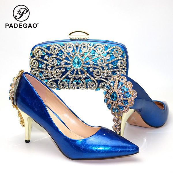 dress shoes ladies african with matching bags set italian women's party and bag sets blue color women high, Black
dress shoes ladies african with matching bags set italian women's party and bag sets blue color women high, Black