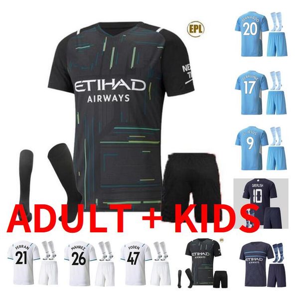 and kids kits 2021 2022 man grealish city de bruyne soccer jerseys 21 22 foden bernardo mahrez g. jesus sterling ferran football shirts unif, Black;yellow
and kids kits 2021 2022 man grealish city de bruyne soccer jerseys 21 22 foden bernardo mahrez g. jesus sterling ferran football shirts unif, Black;yellow