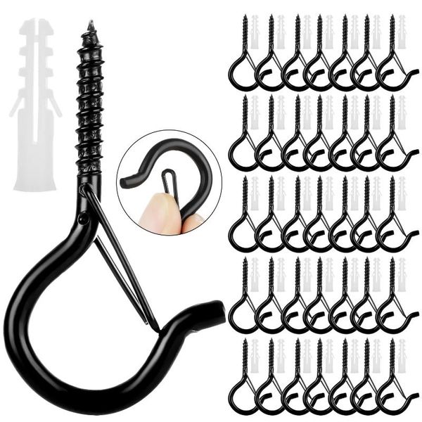 hooks & rails 36pcs/set q-hanger ceiling outdoor indoor screw for christmas lights plant bracket bird feeders wind chimes lanterns
hooks & rails 36pcs/set q-hanger ceiling outdoor indoor screw for christmas lights plant bracket bird feeders wind chimes lanterns