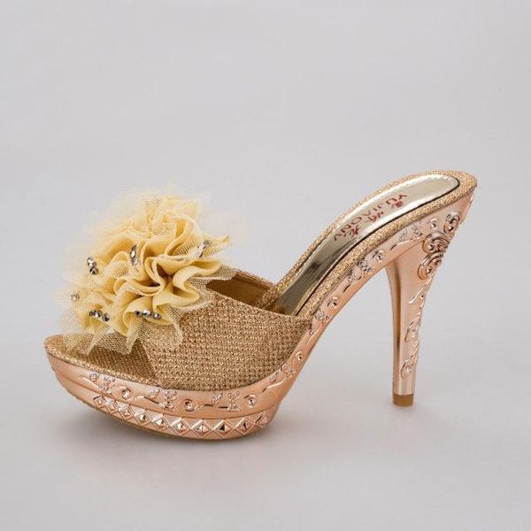 slippers open toe high heeled sandals women platform slides gold/sliver flip flops summer flowers wedges shoes, Black
slippers open toe high heeled sandals women platform slides gold/sliver flip flops summer flowers wedges shoes, Black