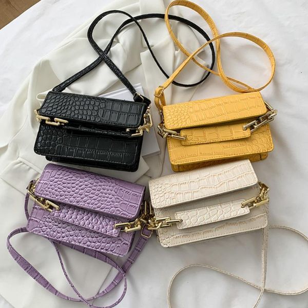 evening bags thick chain luxury hand bag female travel design retro ladies alligator pattern pu shoulder casual women crossbody
evening bags thick chain luxury hand bag female travel design retro ladies alligator pattern pu shoulder casual women crossbody