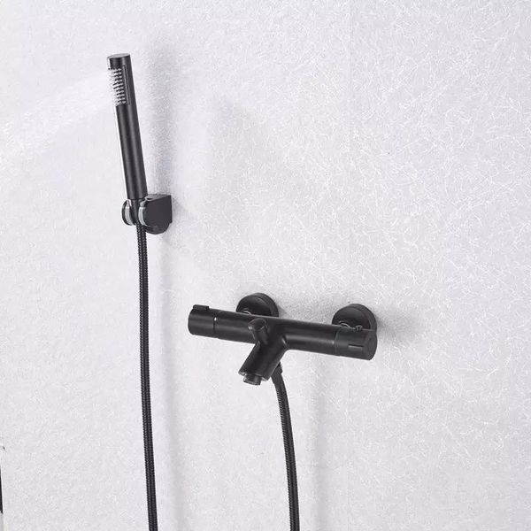 thermostatic bathtub shower faucets black/chrome brass dual control bathroom constant temperature sets mixer taps
thermostatic bathtub shower faucets black/chrome brass dual control bathroom constant temperature sets mixer taps