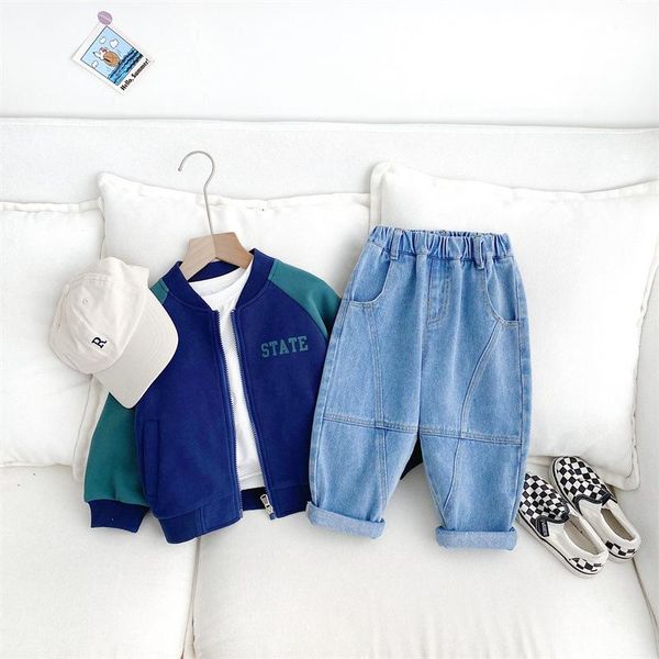 jeans koodykids autumn kids boys denim pants for girls loose classic sweatshirts baby boy clothes spring, Blue
jeans koodykids autumn kids boys denim pants for girls loose classic sweatshirts baby boy clothes spring, Blue