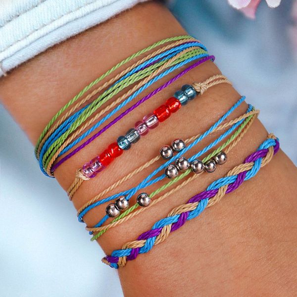 kimter bohemian handmade bracelet waterproof women men coated braided rope beach jewelry adjustable friendship bracelets dhl k81fa, Golden;silver
kimter bohemian handmade bracelet waterproof women men coated braided rope beach jewelry adjustable friendship bracelets dhl k81fa, Golden;silver