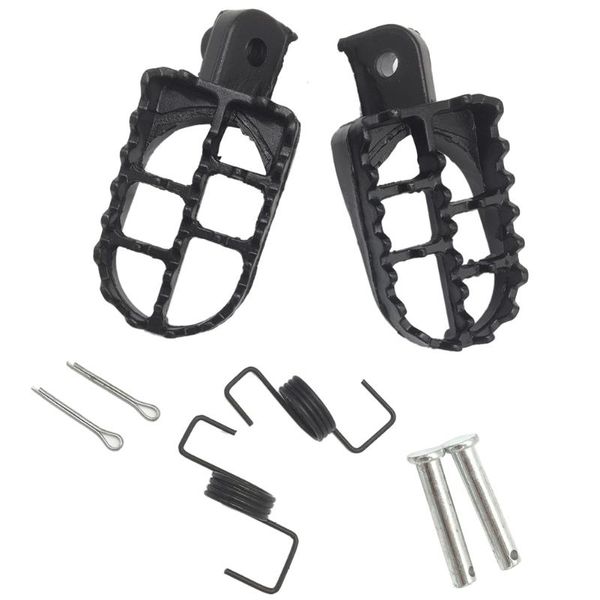 pedals a pair of motorcycle footrest iron for pw50 modified front foot rest pegs motocross black 2021
pedals a pair of motorcycle footrest iron for pw50 modified front foot rest pegs motocross black 2021