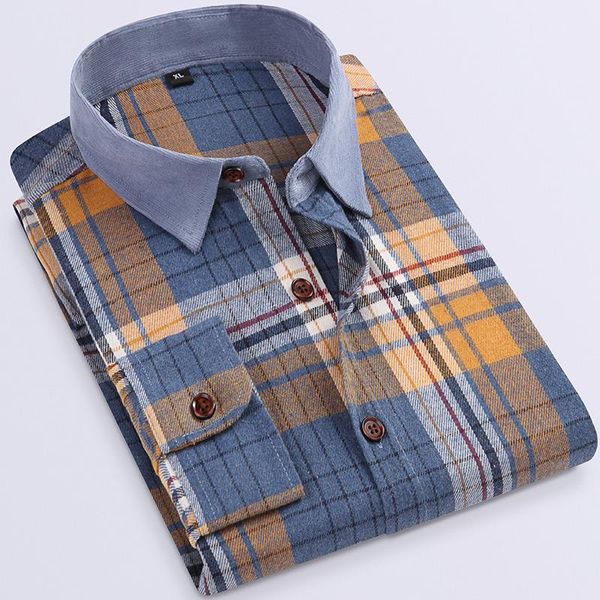 men's casual shirts plaid long sleeved shirt fashion loose trend sleeve male mens blouses and, White;black
men's casual shirts plaid long sleeved shirt fashion loose trend sleeve male mens blouses and, White;black