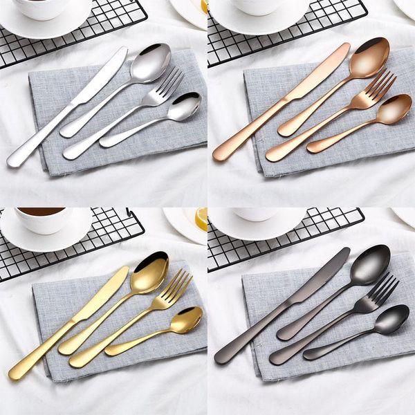 dinnerware sets colorful dinner set stainless steel cutlery knives forks spoons western kitchen gold plated tableware home party
dinnerware sets colorful dinner set stainless steel cutlery knives forks spoons western kitchen gold plated tableware home party