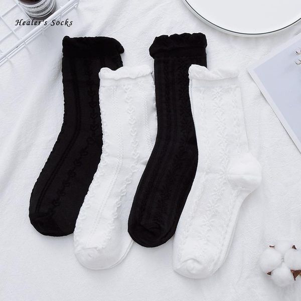 fashion striped lace women socks cotton color black white flower harajuku soft japanese funny kawaii girls bubble sockings & hosiery
fashion striped lace women socks cotton color black white flower harajuku soft japanese funny kawaii girls bubble sockings & hosiery