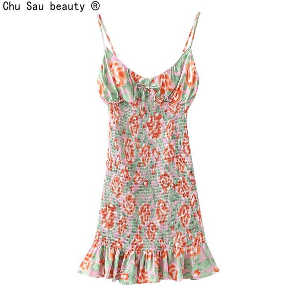 casual dresses floral print summer spaghetti strap dress 2021 women french elegant sling rayon ruffles elastic zipper vestido, Black;gray
casual dresses floral print summer spaghetti strap dress 2021 women french elegant sling rayon ruffles elastic zipper vestido, Black;gray