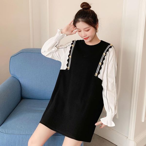 maternity dresses 2021 spring office lady lactation dress long sleeve o-neck zip breastfeeding clothes nursing shirts a-line, White
maternity dresses 2021 spring office lady lactation dress long sleeve o-neck zip breastfeeding clothes nursing shirts a-line, White
