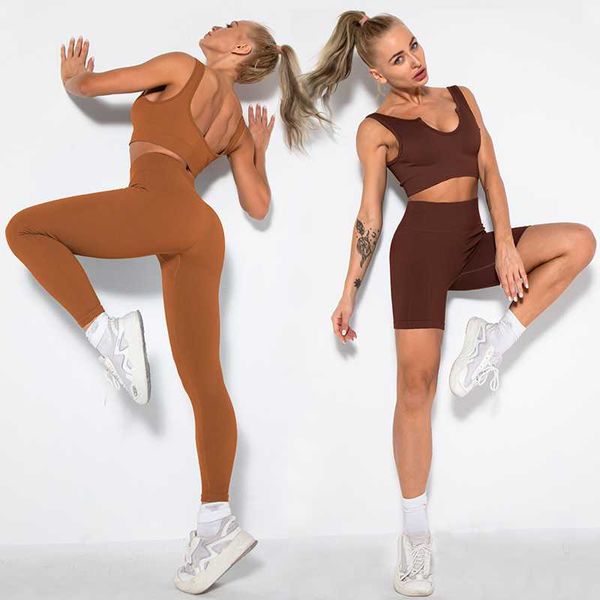 yoga outfit seamless women's set workout sportswear fitness bra sport pants gym clothing high waist leggings shorts sports suits
yoga outfit seamless women's set workout sportswear fitness bra sport pants gym clothing high waist leggings shorts sports suits