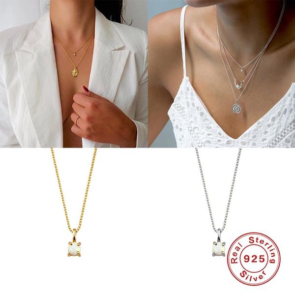 chains canner plata de ley 925 necklace for women claw opal chain around the neck collares para mujer bijoux femme vintage, Silver
chains canner plata de ley 925 necklace for women claw opal chain around the neck collares para mujer bijoux femme vintage, Silver