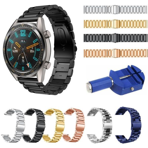 watch bands 22mm stainless steel band for huawei gt strap replacement watchband samung galaxy 46mm gear s3 frontier classic, Black;brown
watch bands 22mm stainless steel band for huawei gt strap replacement watchband samung galaxy 46mm gear s3 frontier classic, Black;brown