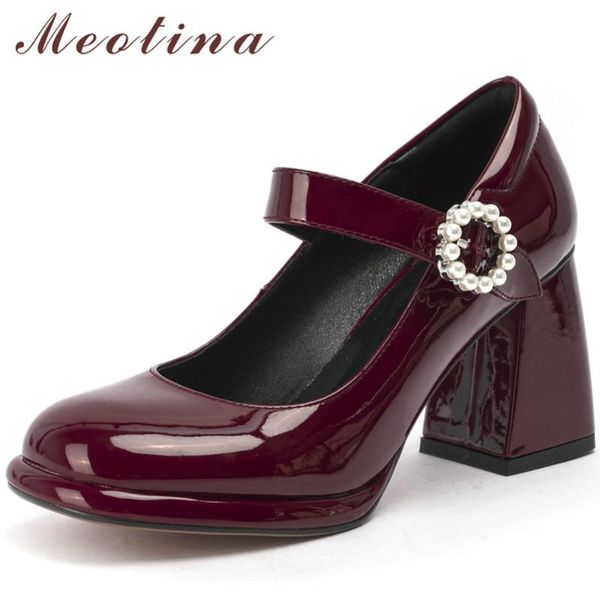 dress shoes meotina square toe platform extreme high heels mary janes women pumps buckle strap block heel ladies footwear big size 41, Black
dress shoes meotina square toe platform extreme high heels mary janes women pumps buckle strap block heel ladies footwear big size 41, Black