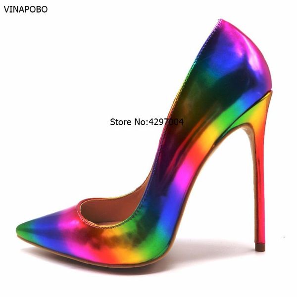 pointed toe shoes women colorful rainbow striped printed pumps 8cm/10cm/12cm high heels pu leather stiletto size 43 dress, Black
pointed toe shoes women colorful rainbow striped printed pumps 8cm/10cm/12cm high heels pu leather stiletto size 43 dress, Black