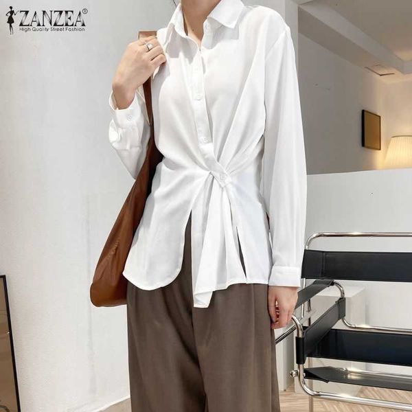 women's blouses & shirts blouses fashion irregualr spring long sleeve blusas female lapel button tunic plus size solid ch 2f50, White
women's blouses & shirts blouses fashion irregualr spring long sleeve blusas female lapel button tunic plus size solid ch 2f50, White