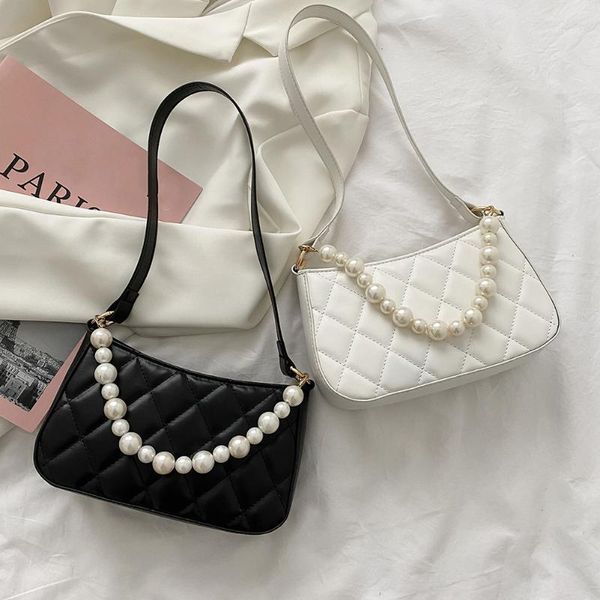 evening bags fashion women pu leather lattice pattern shoulder underarm bag casual ladies pearl chain solid color small handbags purse
evening bags fashion women pu leather lattice pattern shoulder underarm bag casual ladies pearl chain solid color small handbags purse