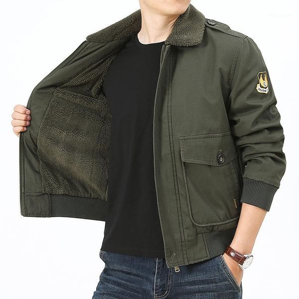 men's jackets winter style cotton jacket fleece thickening casual loose coats male lamb velvet warm padded plus size m-4xl, Black;brown
men's jackets winter style cotton jacket fleece thickening casual loose coats male lamb velvet warm padded plus size m-4xl, Black;brown