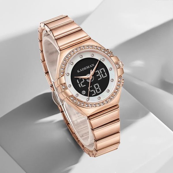 wristwatches led electronic sport bracelet watch women watches ladies fashion wristwatch stainless steel wrist for female clock, Slivery;brown
wristwatches led electronic sport bracelet watch women watches ladies fashion wristwatch stainless steel wrist for female clock, Slivery;brown