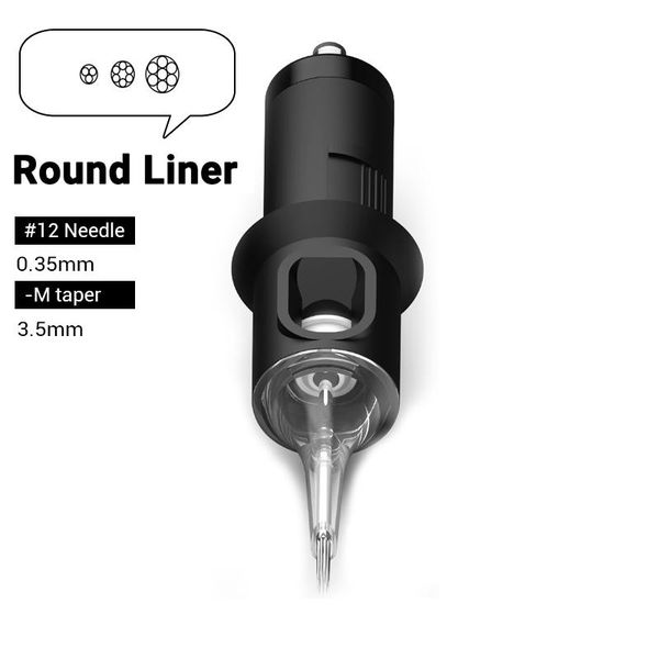 tattoo needles 20pcs stigma needle revolution cartridge round liner 10/12 (0.30/0.35mm needle)1003rl1207rl for rotary machine pen
tattoo needles 20pcs stigma needle revolution cartridge round liner 10/12 (0.30/0.35mm needle)1003rl1207rl for rotary machine pen