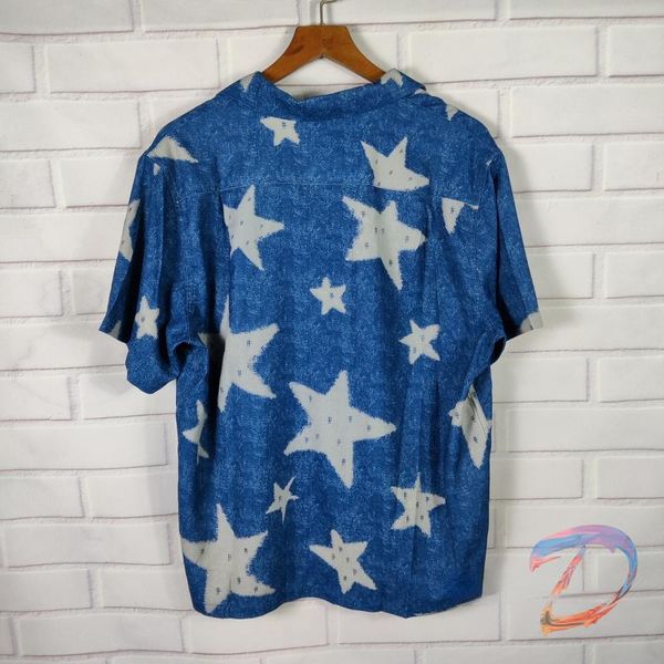 men's casual shirts kapital man hirata kazuhiro star pattern hawaiian style women's hip-hop short-sleeved, White;black
men's casual shirts kapital man hirata kazuhiro star pattern hawaiian style women's hip-hop short-sleeved, White;black