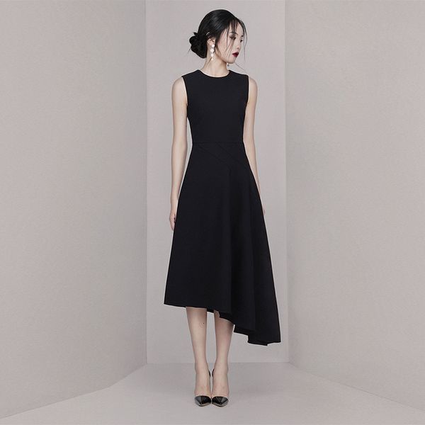 dress summer european no black asymmetric long sleeves o-neck style dressed as vintage party ljr6, Black;gray
dress summer european no black asymmetric long sleeves o-neck style dressed as vintage party ljr6, Black;gray