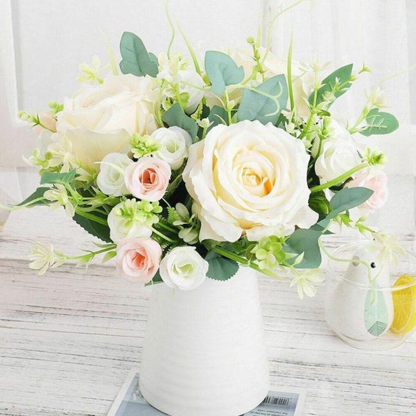 decorative flowers & wreaths nordic artificial silk beautiful bouquet high valentine decor table fake wedding quality gifts roses big flower
decorative flowers & wreaths nordic artificial silk beautiful bouquet high valentine decor table fake wedding quality gifts roses big flower