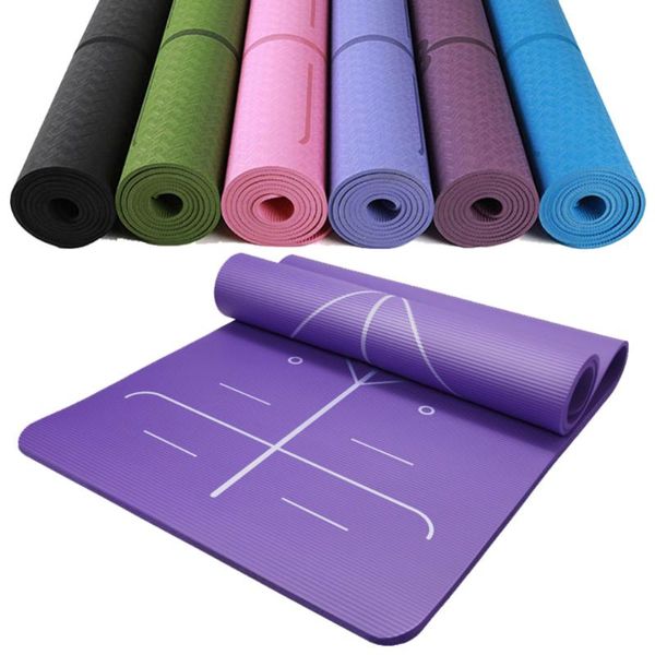 yoga mats tpe with position line 1830*610*6mm non slip carpet beginner mat environmental fitness gymnastics anti-slip
yoga mats tpe with position line 1830*610*6mm non slip carpet beginner mat environmental fitness gymnastics anti-slip