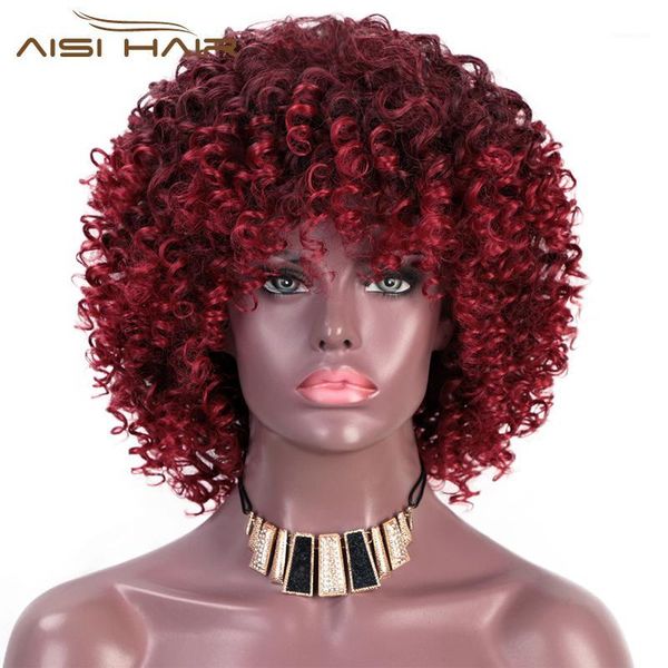 hair 14inches afro kinky curly wig mixed black and red with bangs short synthetic wigs for women1
hair 14inches afro kinky curly wig mixed black and red with bangs short synthetic wigs for women1