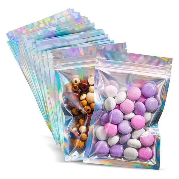 gift wrap resealable smell proof bags foil pouch bag flat storage holographic mylar for party favor food
gift wrap resealable smell proof bags foil pouch bag flat storage holographic mylar for party favor food