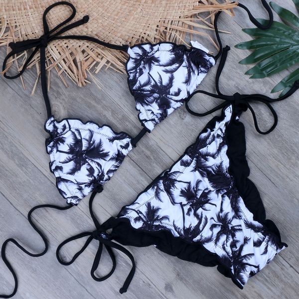 2021 ladies palm tree bikini brazilian ruches swimsuit women swimwear maillot de bain bather bathing suit biquini swim wear
2021 ladies palm tree bikini brazilian ruches swimsuit women swimwear maillot de bain bather bathing suit biquini swim wear