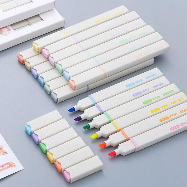 highlighters 6pcs/set candy color highlighter marker pen diy stickers fluorescent midliner colorful making handbook, Black;red
highlighters 6pcs/set candy color highlighter marker pen diy stickers fluorescent midliner colorful making handbook, Black;red