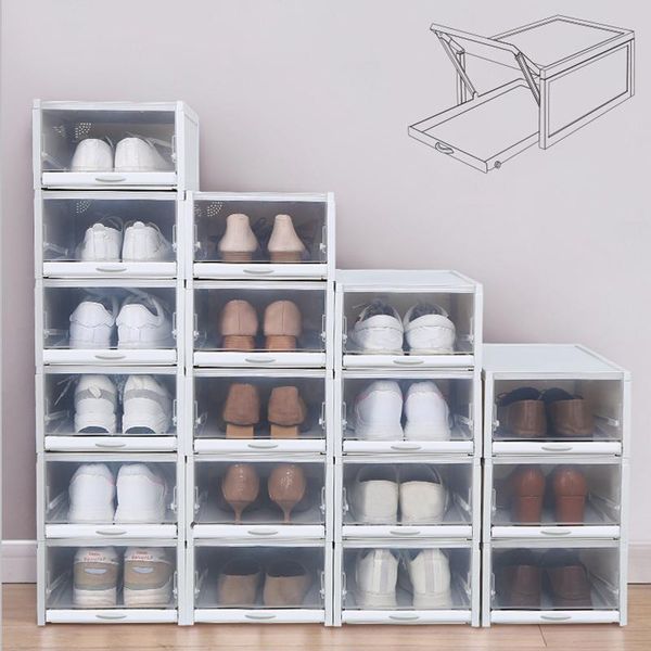 clothing & wardrobe storage men and women large thick stackable shoe box assembly plastic cabinet dustproof transparent drawer type
clothing & wardrobe storage men and women large thick stackable shoe box assembly plastic cabinet dustproof transparent drawer type