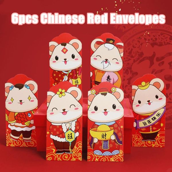 gift wrap 6pcs packaging bags chinese red envelopes 2021 mouse rat year packet fortunate money packets #3d30
gift wrap 6pcs packaging bags chinese red envelopes 2021 mouse rat year packet fortunate money packets #3d30