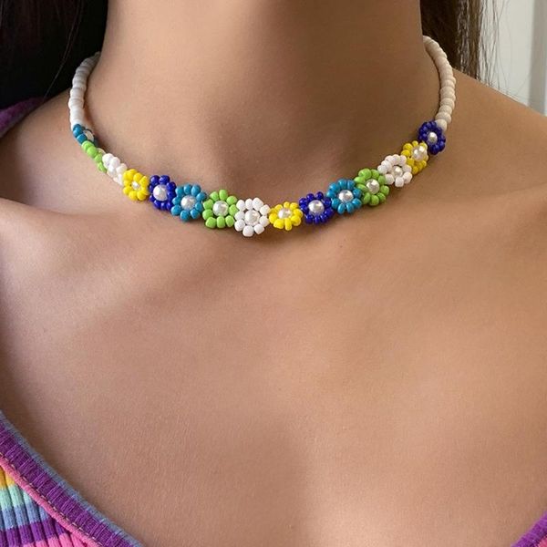 chains woman jewelry flower beads boho beaded bracelet choker necklace ankle colorful weave jewellery, Silver
chains woman jewelry flower beads boho beaded bracelet choker necklace ankle colorful weave jewellery, Silver