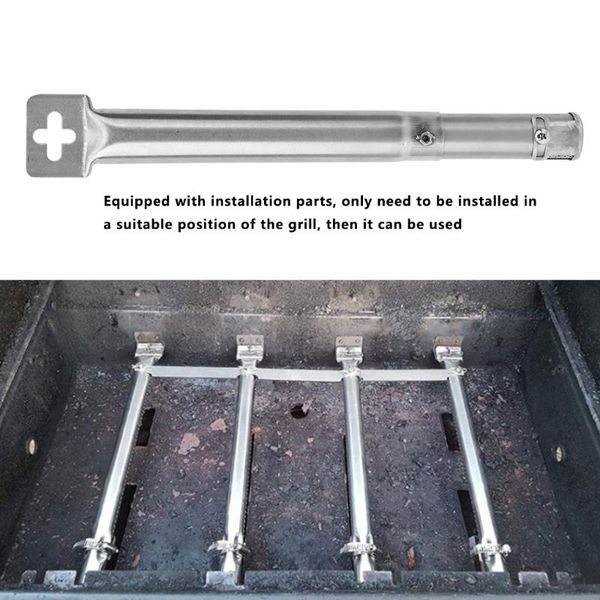 tools & accessories 4pcs universal straight pipe bbq grill tube burners stainless steel gas parts replacement channel pipes
tools & accessories 4pcs universal straight pipe bbq grill tube burners stainless steel gas parts replacement channel pipes