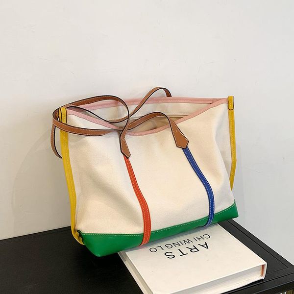 evening bags korean version of large-capacity canvas bag women's fashion all-match shoulder commuter portable tote
evening bags korean version of large-capacity canvas bag women's fashion all-match shoulder commuter portable tote